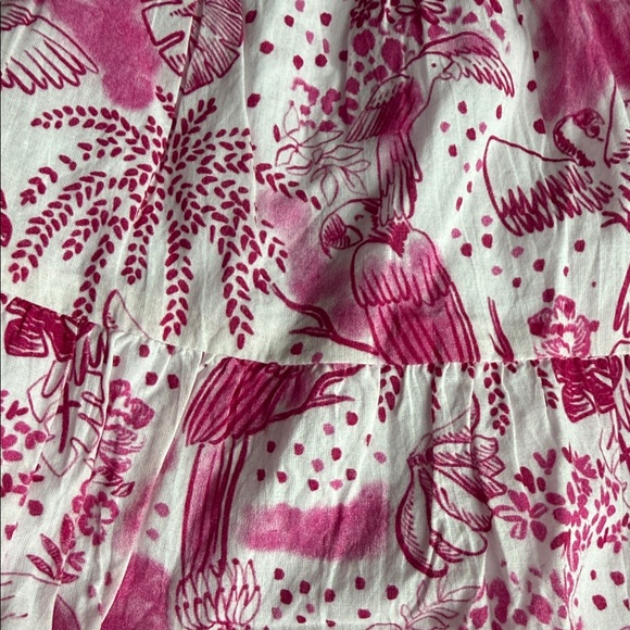 TUCKERNUCK RO'S GARDEN SOLD OUT!! Pink Anaplois Percy Midi Dress XL NWT GORGEOUS - Picture 10 of 10